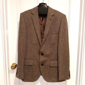 Ludlow Slim-fit suit jacket in English wool tweed